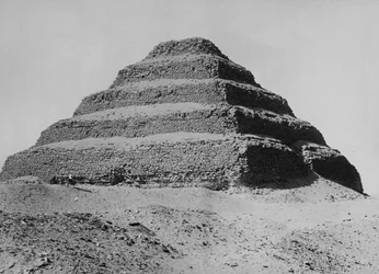 Die Pyramide von Sakkara, ca. 1904-05